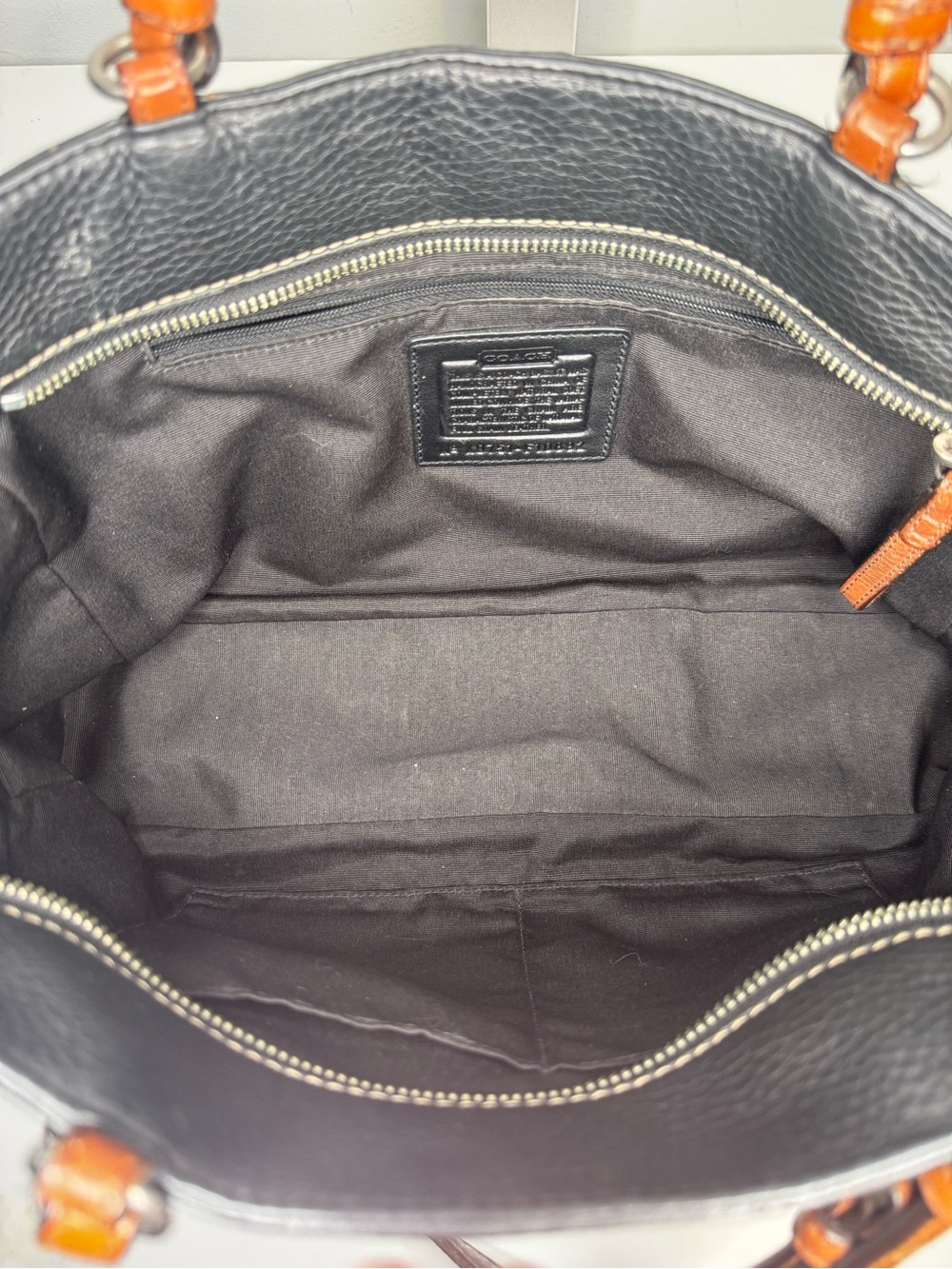 2007 COACH CHELSEA F10892 PEBBLED LEATHER TOTE - Picture 8 of 10